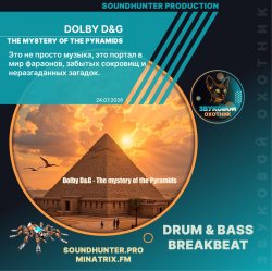 Pochette Dolby D&G - The mystery of the Pyramids (soundhunter.pro)