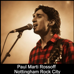 Pochette P.M.Rossoff & Friends - Tell of Love 1980. Nottingham Rock City LIVE 1989. Remastered  2026
