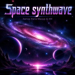 Pochette Space synthwave