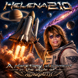 Pochette Helena210 - «A planetary alignment in the style of Aerosmith».