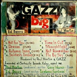Pochette GAZZ - Fly By Sky 1981. Rehearsal demo. Restored and remastered 2026