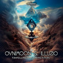 Pochette Ovnimoon & Illuzio - Travelling On Shining Stars