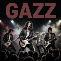 Pochette GAZZ - Daddy's in the Shadows. BIBIK Garage LIVE 1982. Restored and remastered 2026.