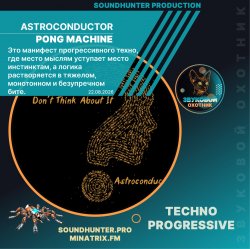 Pochette Astroconductor - Pong Machine