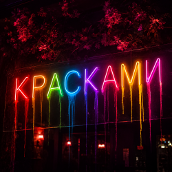 Pochette Красками