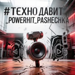 Pochette PowerHitPashechka - Техно давит.