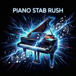 Pochette Vasilii CECEGOV & Atom - Piano Stab Rush