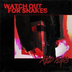 Pochette Watch Out For Snakes - Red Flags