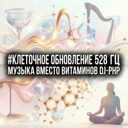 Pochette DJ-PHP - #Клеточное Обновление 528 Гц (Музыка вместо Витаминов)
