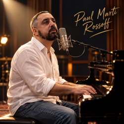 Pochette Paul Marti Rossoff - The Long Way Home 1999. Re-recorded with orchestra overdubbing 2019.