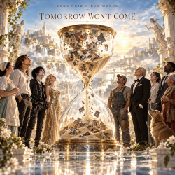 Pochette LORA NOIR & LEO MOREL - TOMORROW WON’T COME