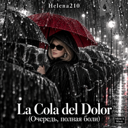 Pochette Helena210 - La Cola del Dolor(Очередь, полная боли 💔)
