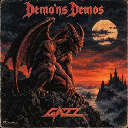 Pochette GAZZ - Every Demon Keeps a Ghost Inside. Studio demo 1982. Remastered 1997 & 2026