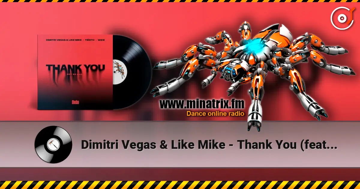 Dimitri Vegas & Like Mike - Thank You (feat. Tiesto, W&W, Dido) écouter en ligne en haute qualité | Minatrix.FM