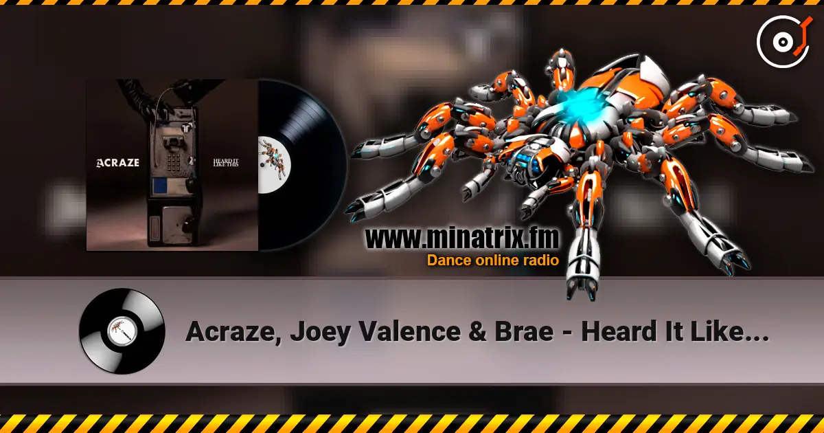 Acraze, Joey Valence & Brae - Heard It Like This (Extended Mix) écouter en ligne en haute qualité | Minatrix.FM