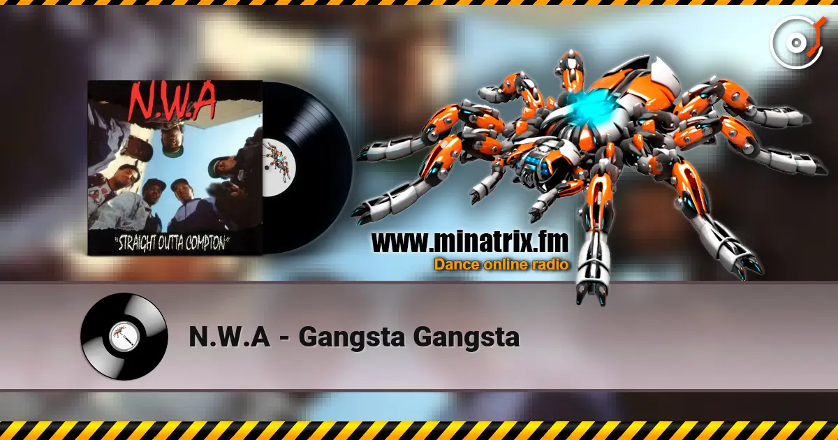 N.W.A - Gangsta Gangsta écouter en ligne en haute qualité | Minatrix.FM