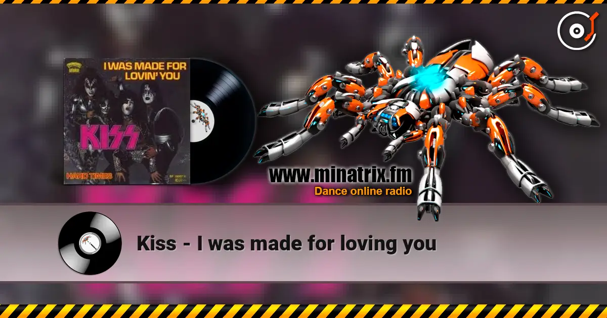 Kiss - I was made for loving you écouter en ligne en haute qualité | Minatrix.FM
