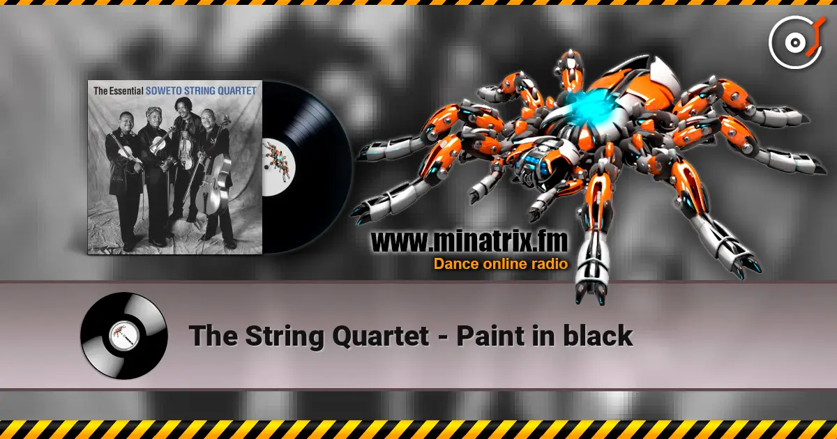 The String Quartet - Paint in black écouter en ligne en haute qualité | Minatrix.FM