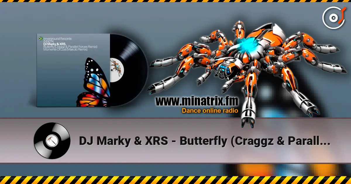 DJ Marky & XRS - Butterfly (Craggz & Parallel F) écouter en ligne en haute qualité | Minatrix.FM
