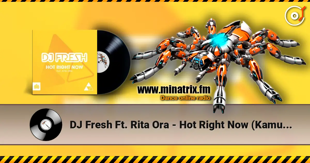 DJ Fresh Ft. Rita Ora - Hot Right Now (Kamuki Remix) écouter en ligne en haute qualité | Minatrix.FM