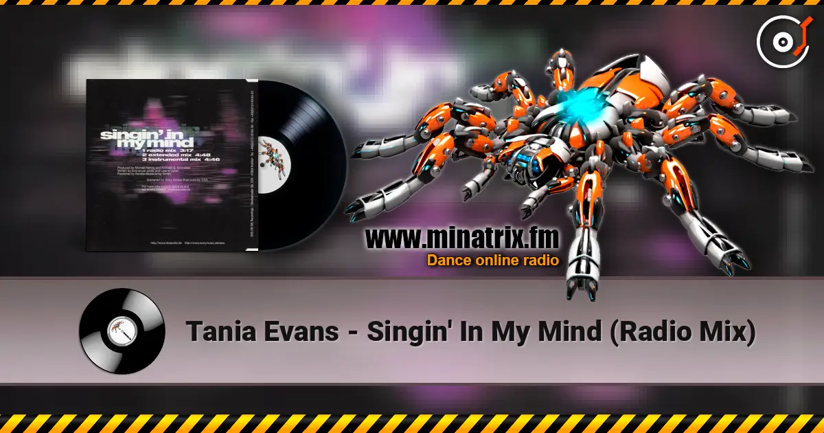 Tania Evans - Singin' In My Mind (Radio Mix) écouter en ligne en haute qualité | Minatrix.FM