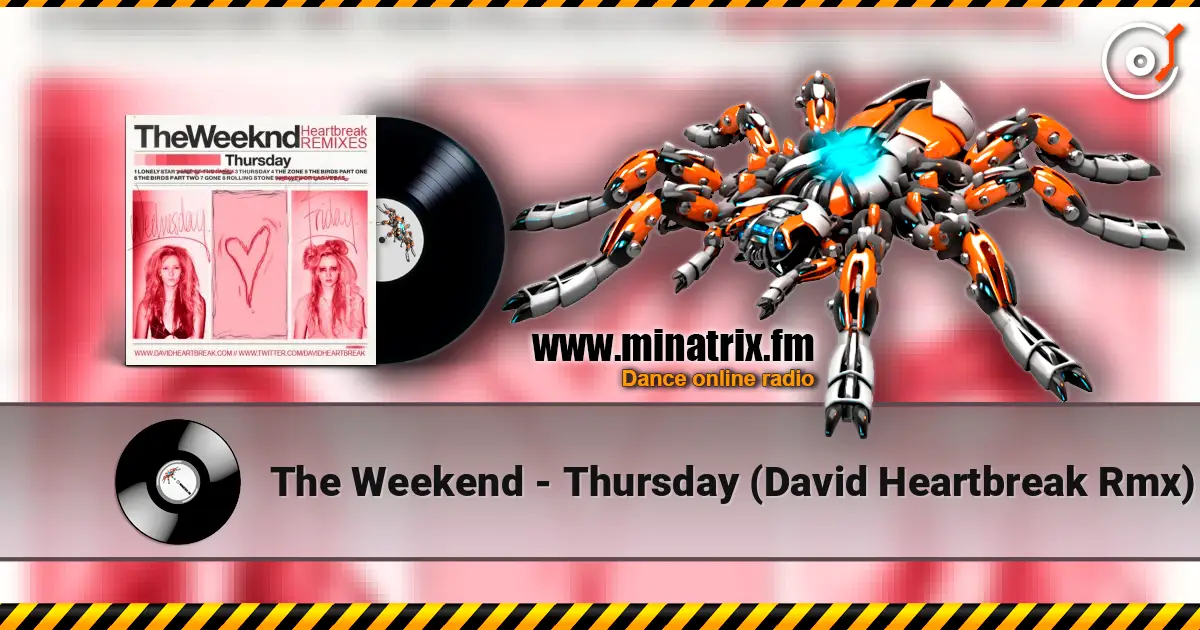 The Weekend - Thursday (David Heartbreak Rmx) écouter en ligne en haute qualité | Minatrix.FM