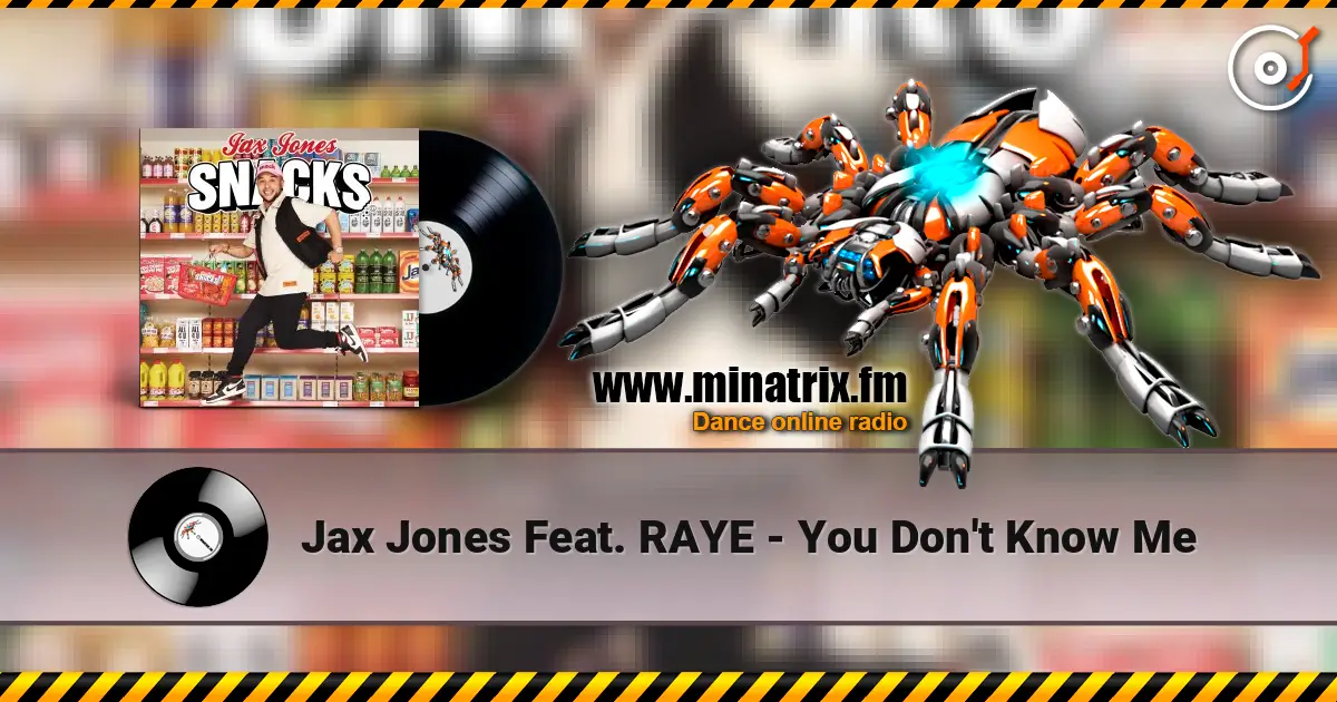 Jax Jones Feat. RAYE - You Don't Know Me écouter en ligne en haute qualité | Minatrix.FM