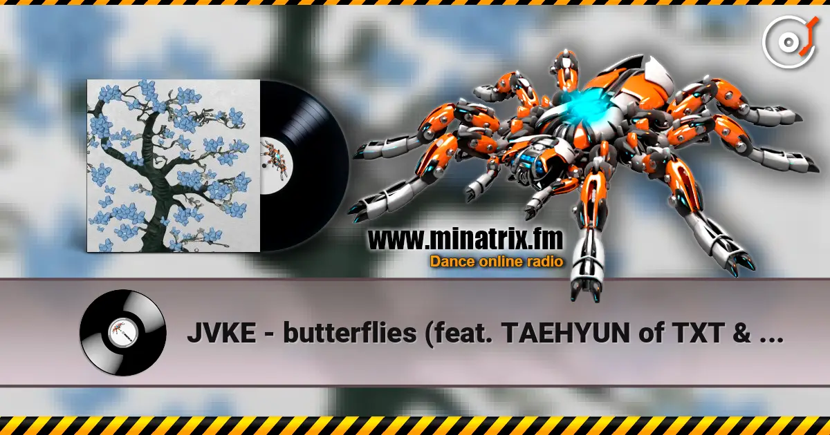 JVKE - butterflies (feat. TAEHYUN of TXT & KIM CHAEWON of LE SSERAFIM) écouter en ligne en haute qualité | Minatrix.FM