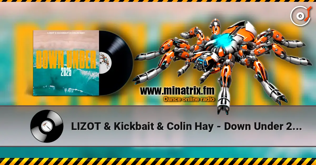 LIZOT & Kickbait & Colin Hay - Down Under 2025 écouter en ligne en haute qualité | Minatrix.FM