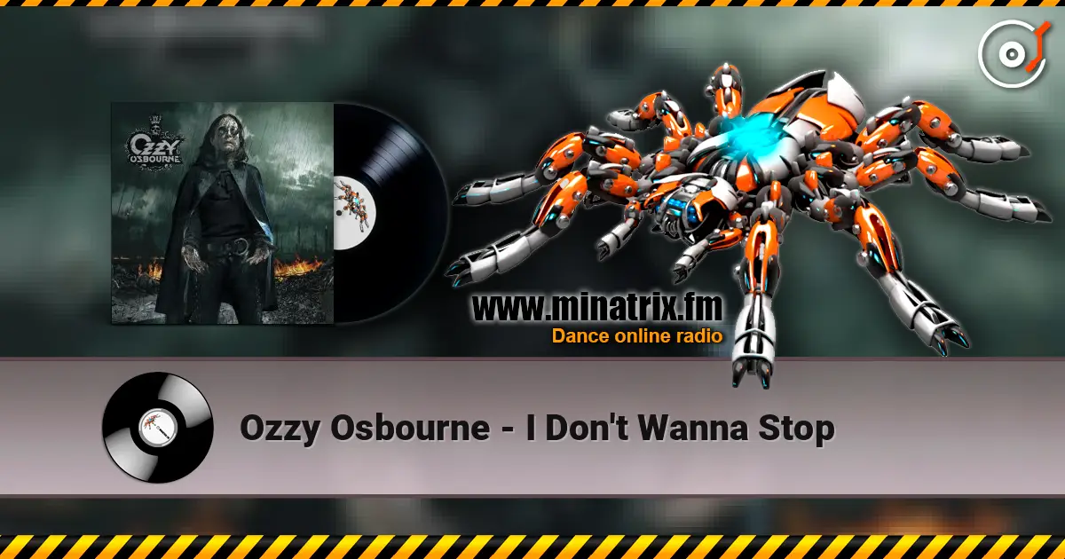 Ozzy Osbourne - I Don't Wanna Stop écouter en ligne en haute qualité | Minatrix.FM