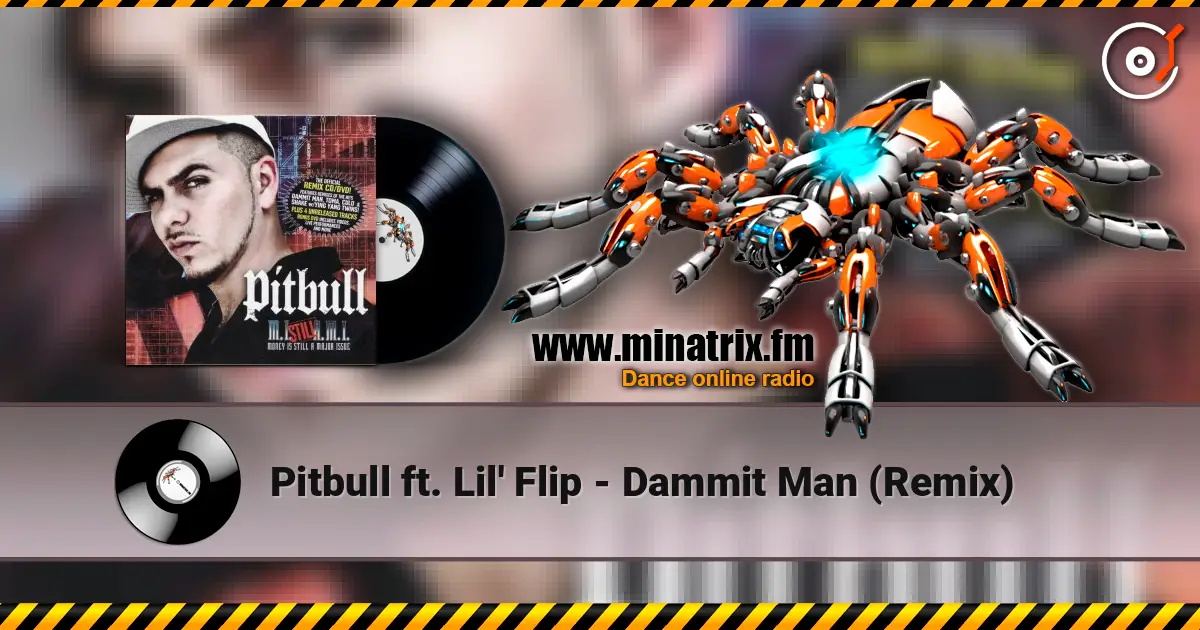 Pitbull ft. Lil' Flip - Dammit Man (Remix) écouter en ligne en haute qualité | Minatrix.FM