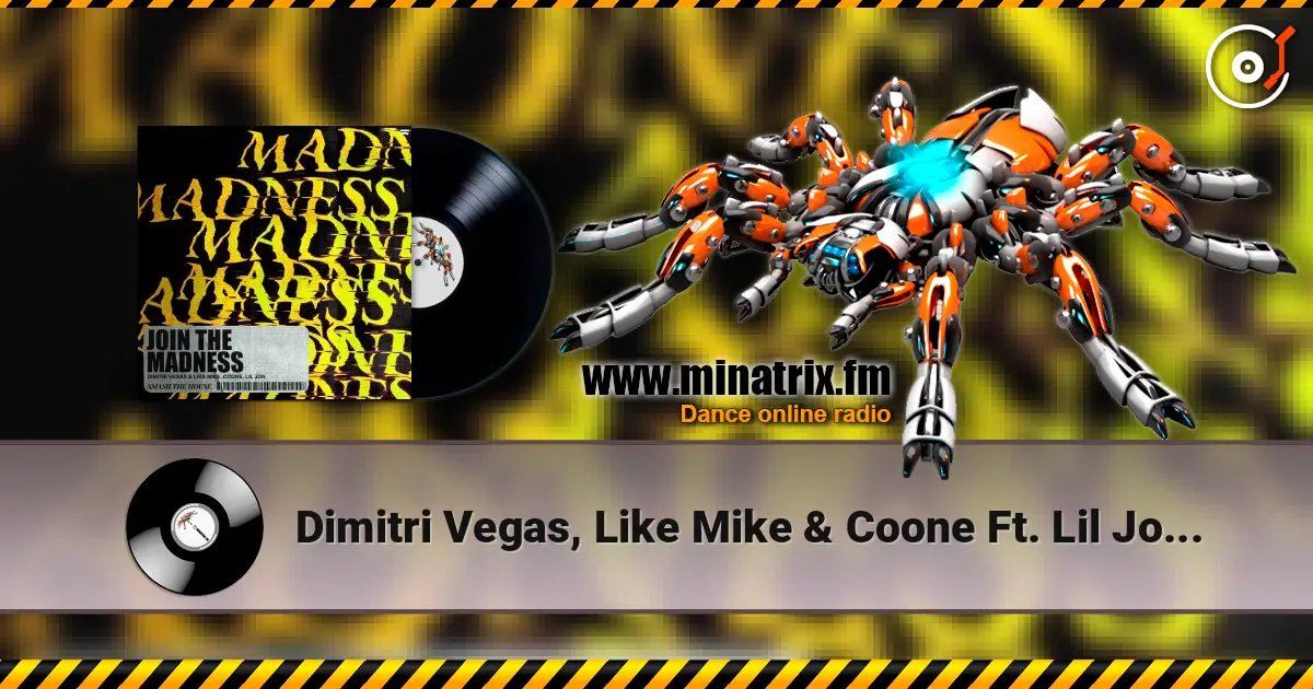 Dimitri Vegas, Like Mike & Coone Ft. Lil Jon - Madness écouter en ligne en haute qualité | Minatrix.FM