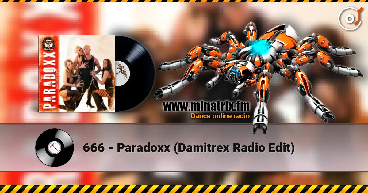 666 - Paradoxx (Damitrex Radio Edit) écouter en ligne en haute qualité | Minatrix.FM