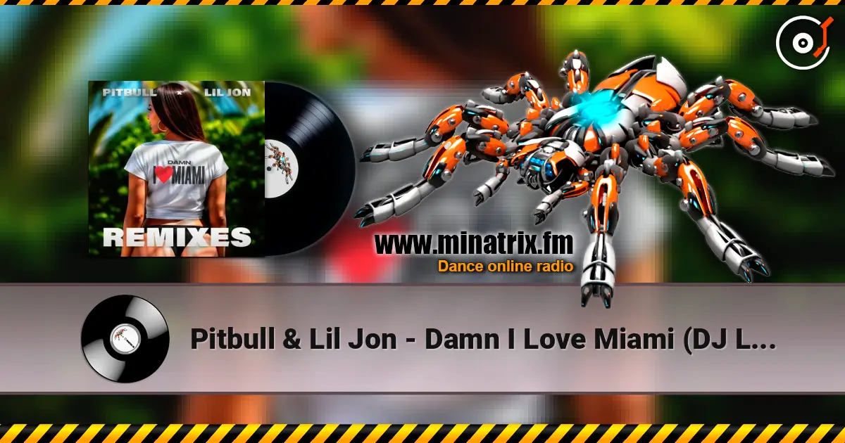 Pitbull & Lil Jon - Damn I Love Miami (DJ Laz Miami Bass Remix & DJ Julian & Danny D) écouter en ligne en haute qualité | Minatrix.FM