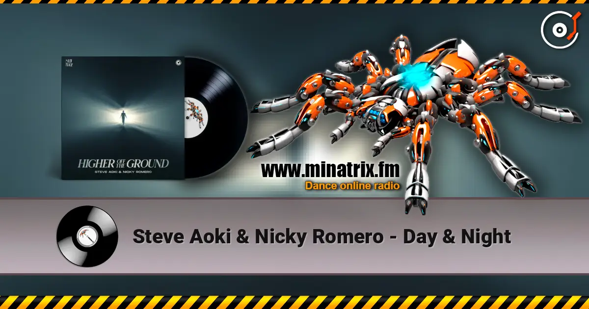 Steve Aoki & Nicky Romero - Day & Night écouter en ligne en haute qualité | Minatrix.FM