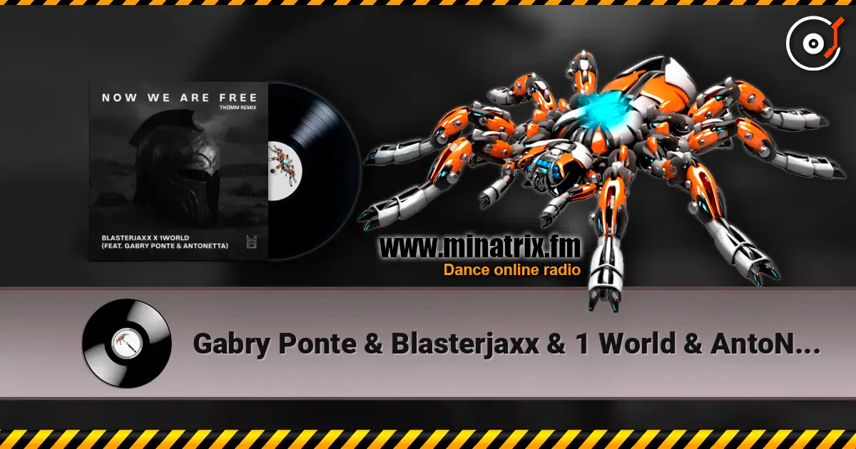 Gabry Ponte & Blasterjaxx & 1 World & AntoNetta - Now We Are Free écouter en ligne en haute qualité | Minatrix.FM