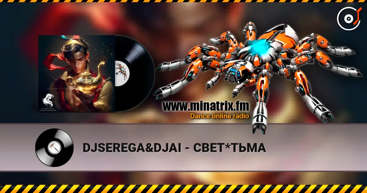 DJSEREGA&DJAI - СВЕТ*ТЬМА écouter en ligne en haute qualité | Minatrix.FM