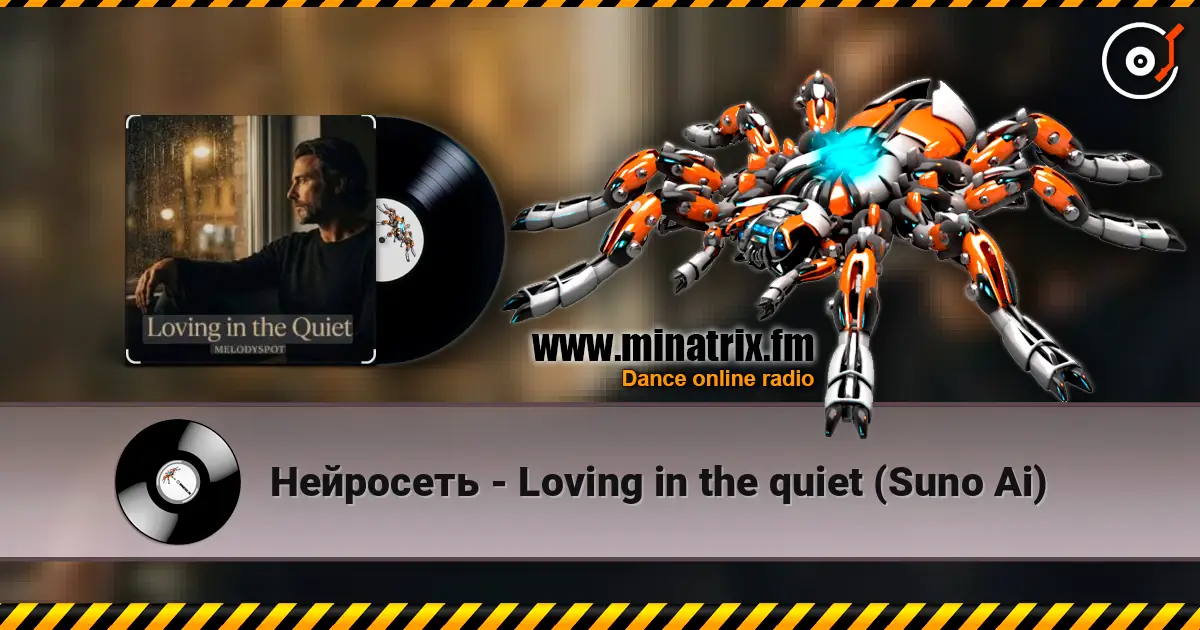 Нейросеть - Loving in the quiet (Suno Ai) écouter en ligne en haute qualité | Minatrix.FM