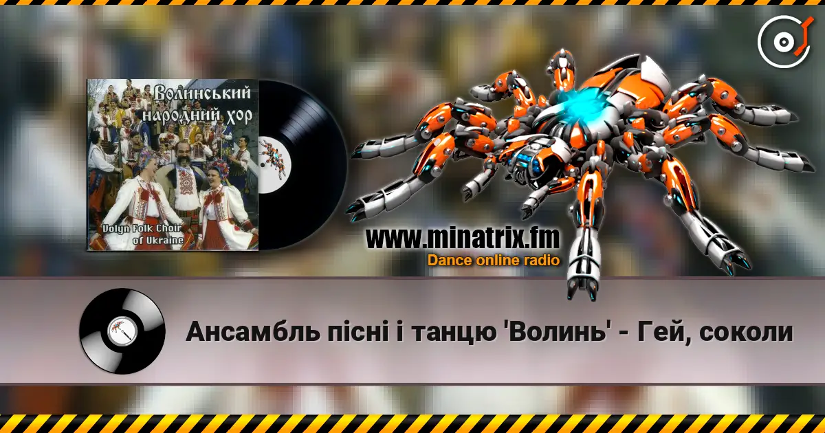 Ансамбль пісні і танцю 'Волинь' - Гей, соколи écouter en ligne en haute qualité | Minatrix.FM