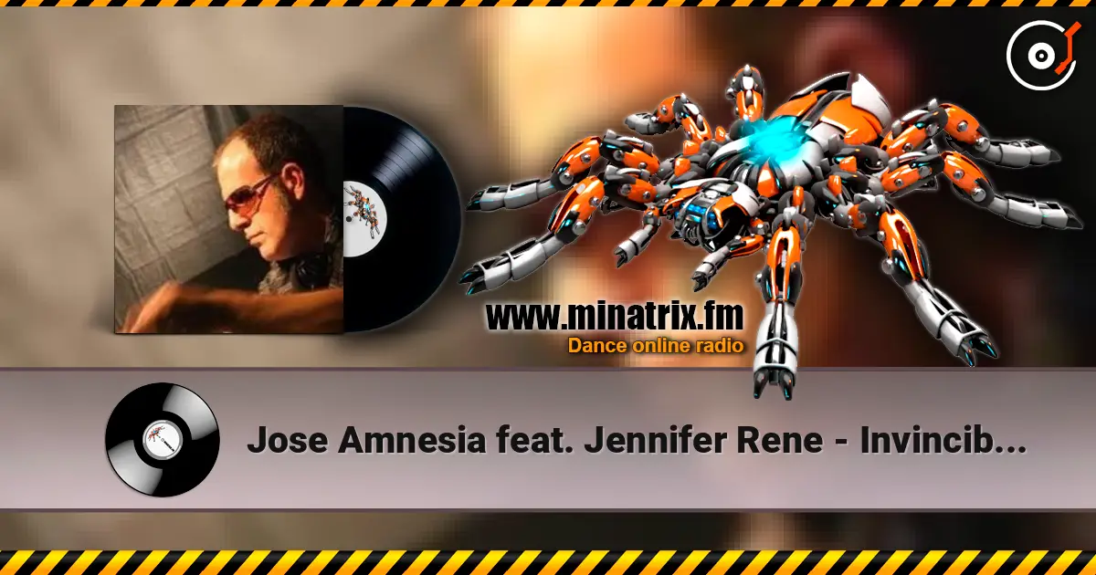 Jose Amnesia feat. Jennifer Rene - Invincible (Sied van Riel Remix) écouter en ligne en haute qualité | Minatrix.FM