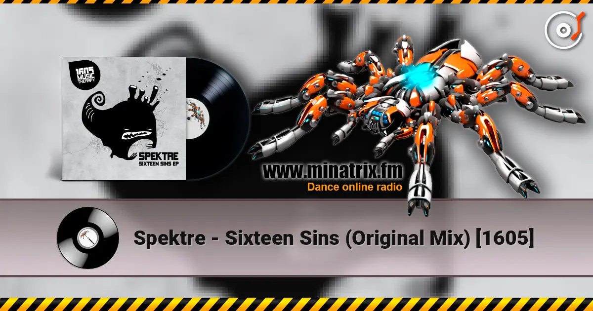 Spektre - Sixteen Sins (Original Mix) [1605] écouter en ligne en haute qualité | Minatrix.FM