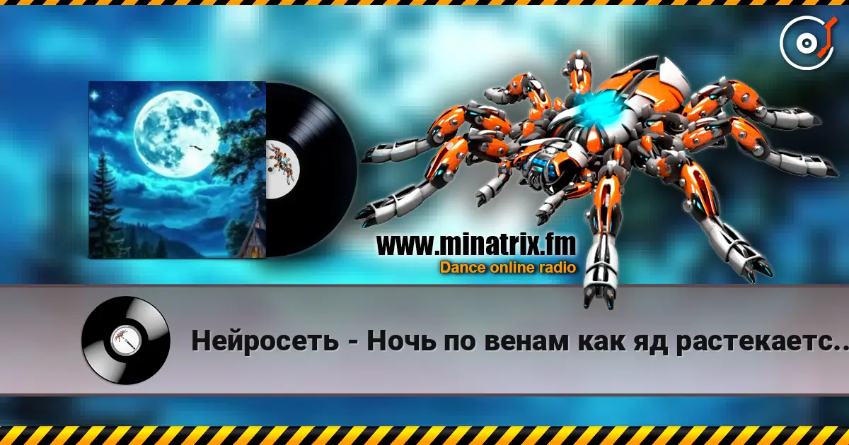 Нейросеть - Ночь по венам как яд растекается тихо écouter en ligne en haute qualité | Minatrix.FM
