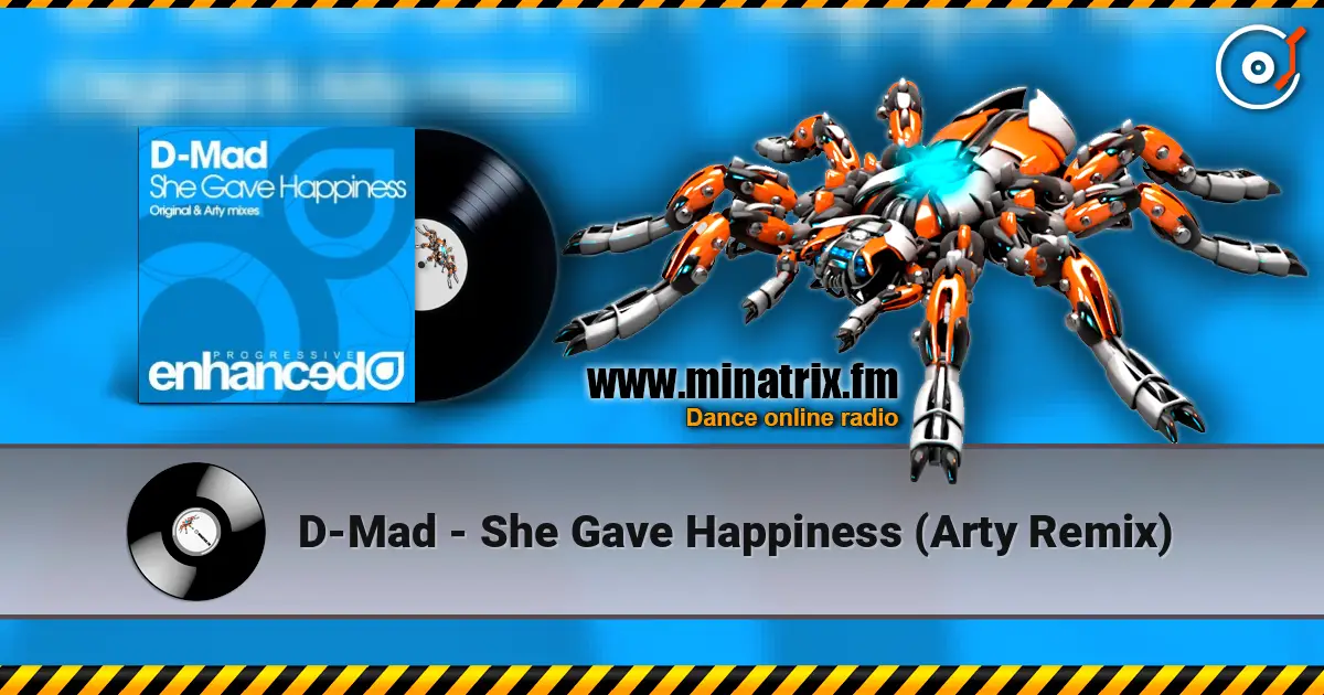 D-Mad - She Gave Happiness (Arty Remix) écouter en ligne en haute qualité | Minatrix.FM