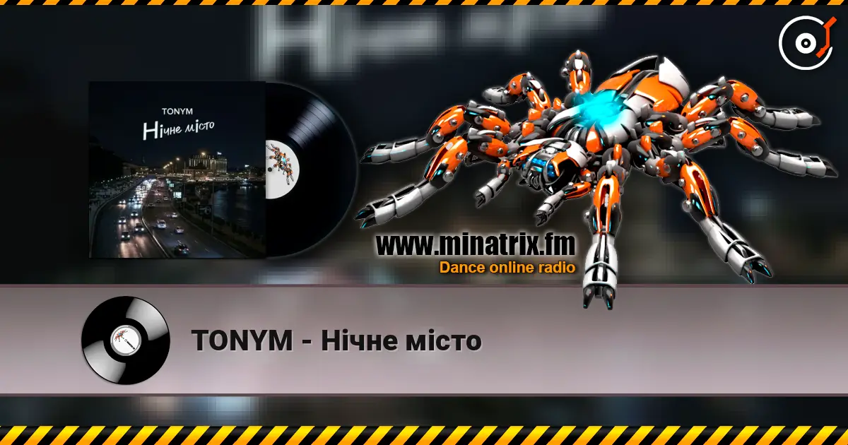 TONYM - Нічне місто écouter en ligne en haute qualité | Minatrix.FM