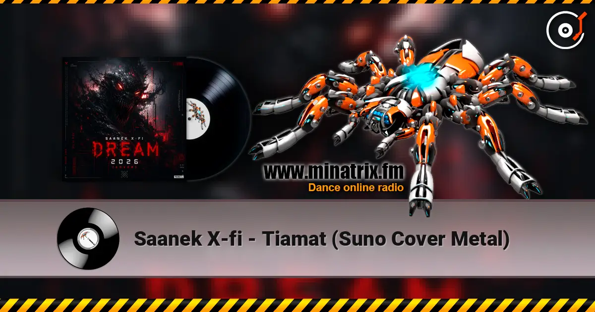 Saanek X-fi - Tiamat (Suno Cover Metal) écouter en ligne en haute qualité | Minatrix.FM