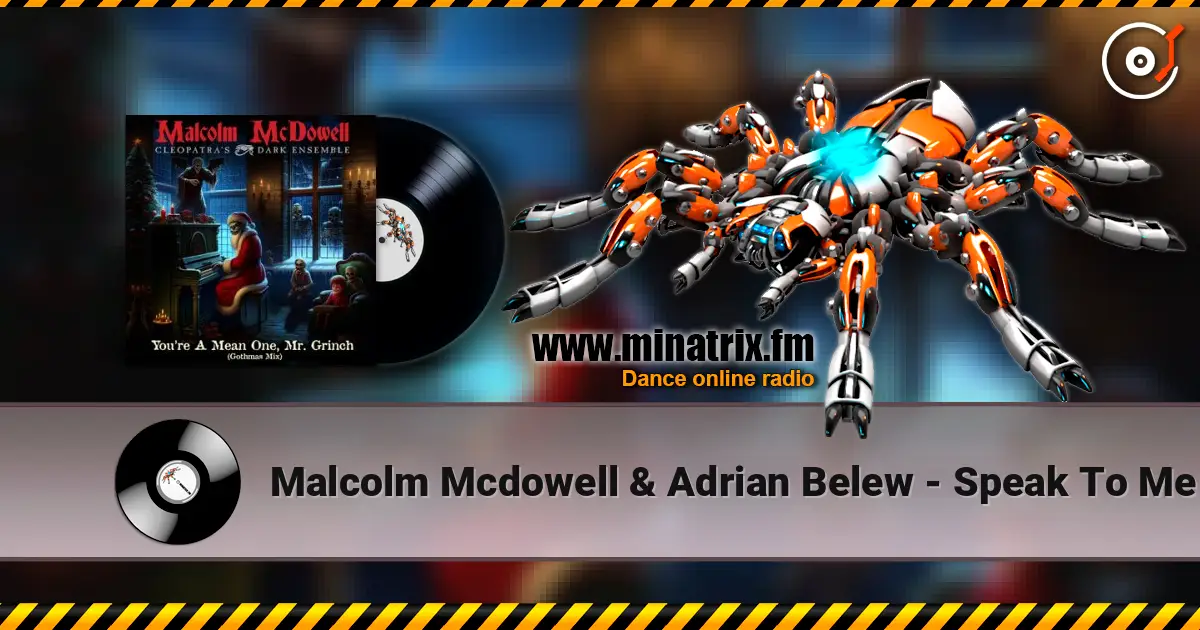 Malcolm Mcdowell & Adrian Belew - Speak To Me écouter en ligne en haute qualité | Minatrix.FM