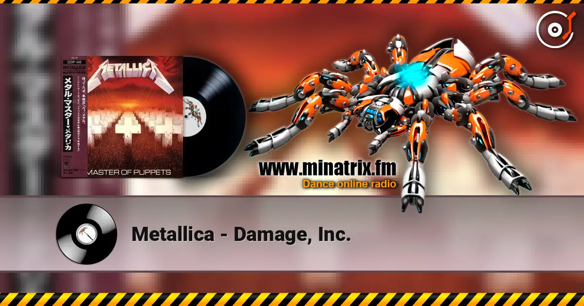 Metallica - Damage, Inc. écouter en ligne en haute qualité | Minatrix.FM