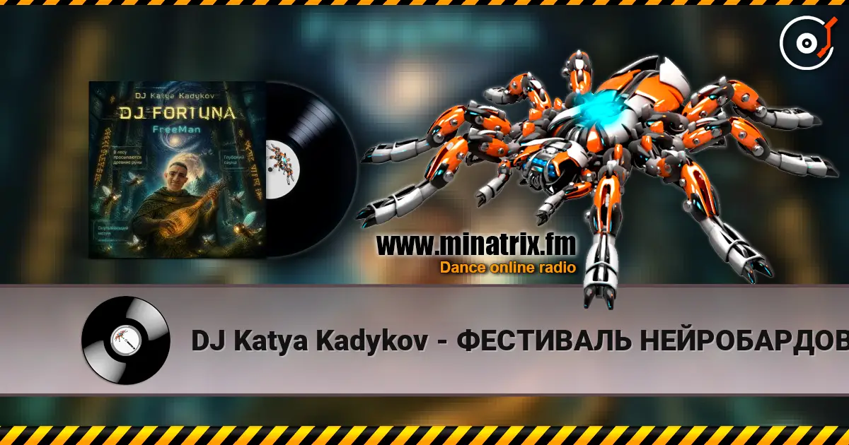 DJ Katya Kadykov - ФЕСТИВАЛЬ НЕЙРОБАРДОВ écouter en ligne en haute qualité | Minatrix.FM