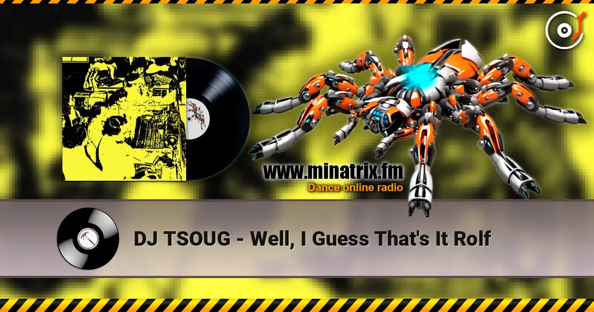 DJ TSOUG - Well, I Guess That's It Rolf écouter en ligne en haute qualité | Minatrix.FM