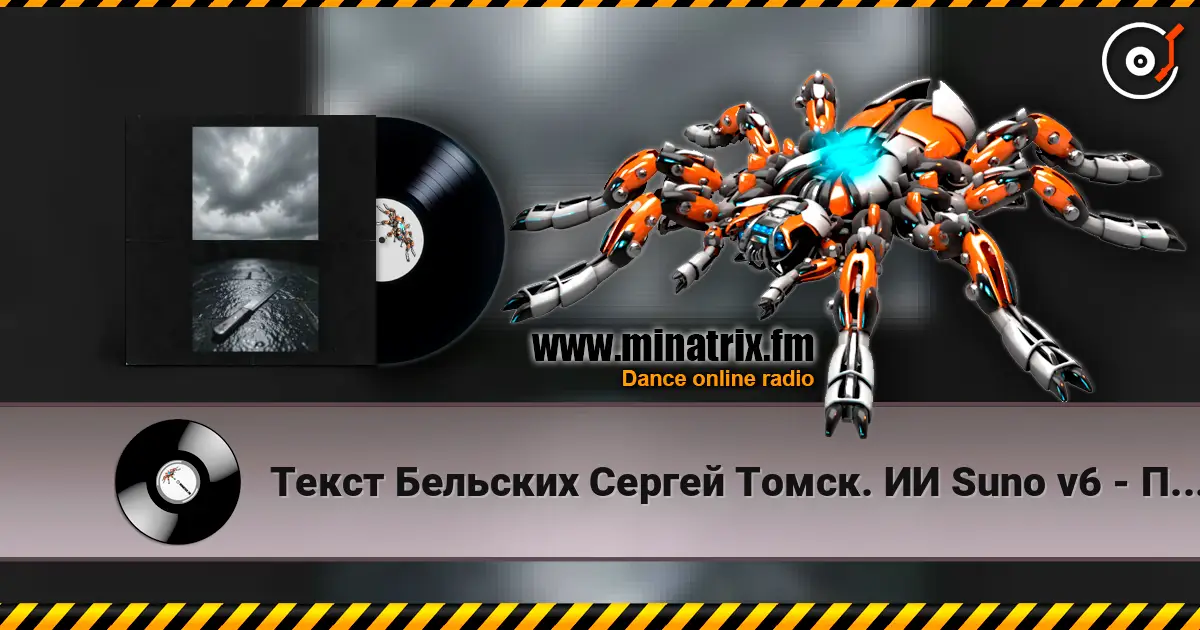 Текст Бельских Сергей Томск. ИИ Suno v6 - Пустота écouter en ligne en haute qualité | Minatrix.FM